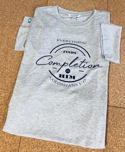 0d5e6afa 6f12 41e9 ad78 36e25b0c2fd6 T-shirt “Everything finds completion in Him”