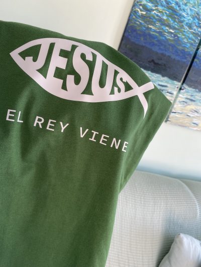 Camiseta “Jesús el rey viene” 2 img 3597 Camiseta “Jesús el rey viene”