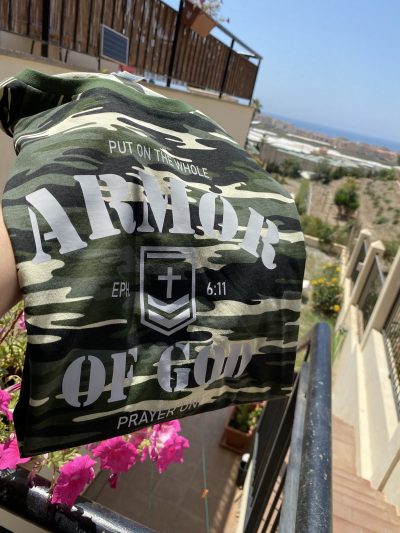 img 3606 T-shirt “Put on the whole armor of God”