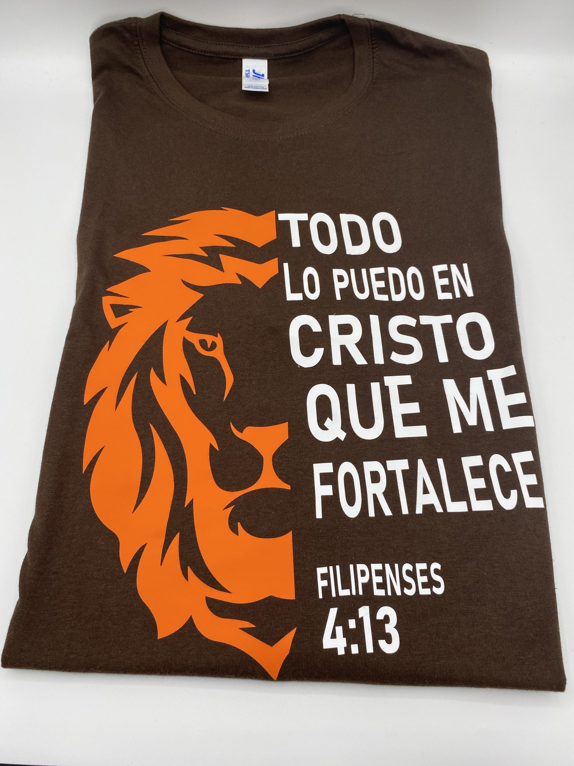 img_3688 img 3688 scaled Camiseta “Todo lo puedo en Cristo que me fortalece, Filipenses 4:13”