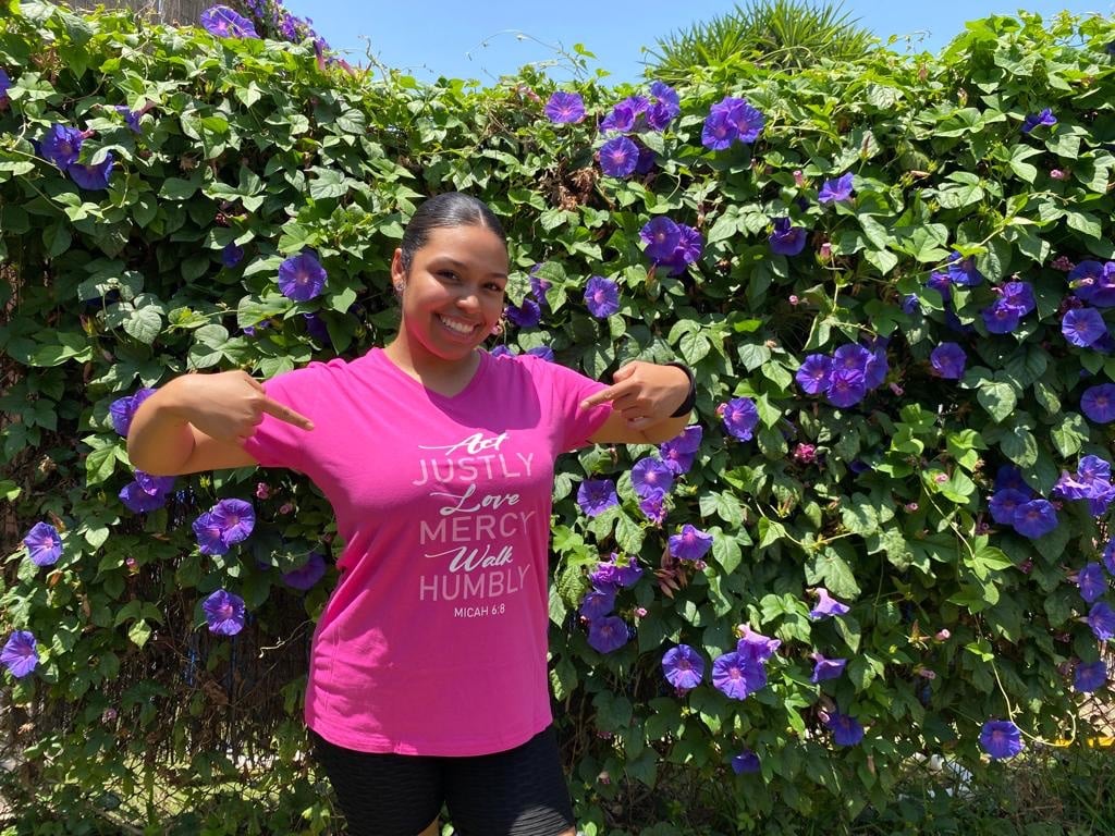 ce7f9ed4-3093-41e2-9704-709cf06124b5 ce7f9ed4 3093 41e2 9704 709cf06124b5 T-shirt “Act justly, love mercy, walk humbly”
