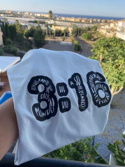 img 2747 Camiseta JUAN 3:16