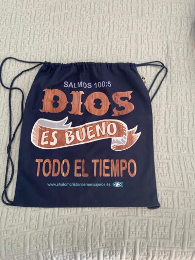 Saco/ Mochila “DIOS ES BUENO TODO EL TIEMPO. 3 f31924ed 09f8 4b64 9777 5c5ed6942a5b Saco/ Mochila “DIOS ES BUENO TODO EL TIEMPO.